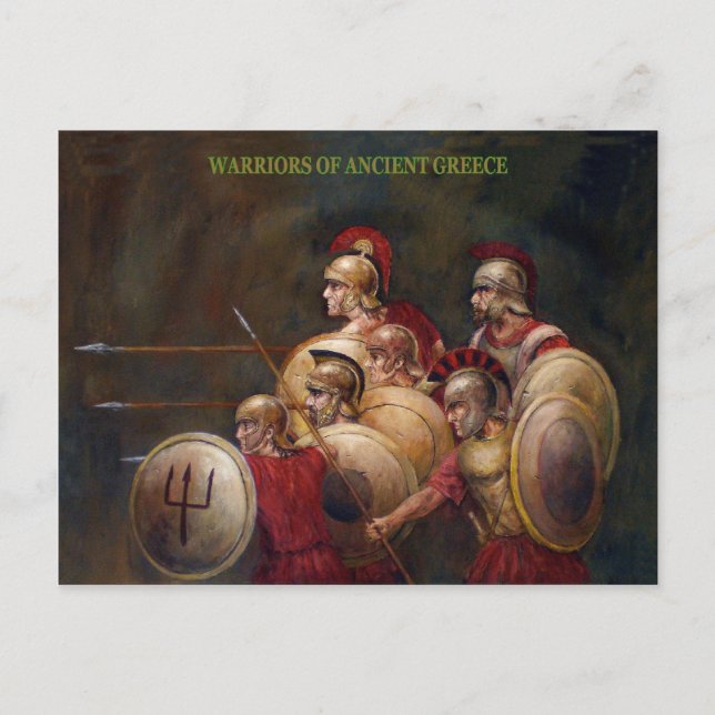 Carte Postale Guerriers (Devant)