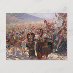 Carte Postale Guerriers anciens