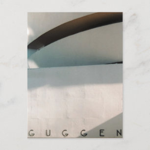 Carte Postale guggenheim