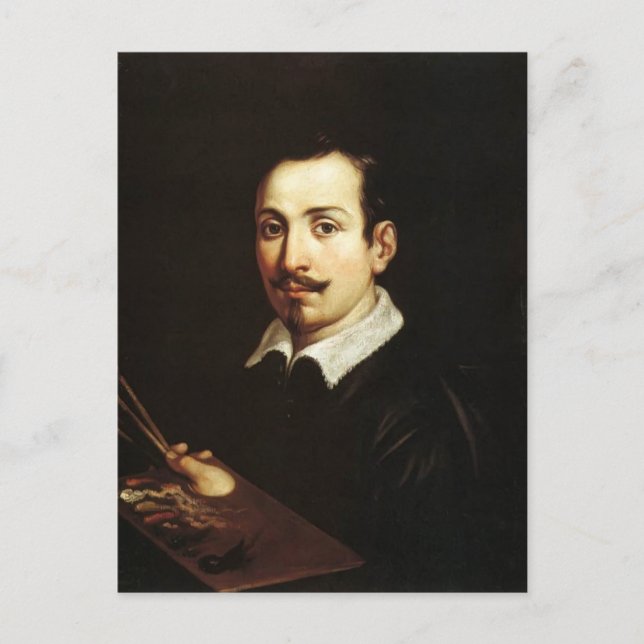 Carte Postale Guido Reni - Autoportrait (Devant)