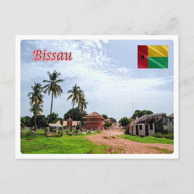 Carte Postale Guinée-Bissau - (Devant)