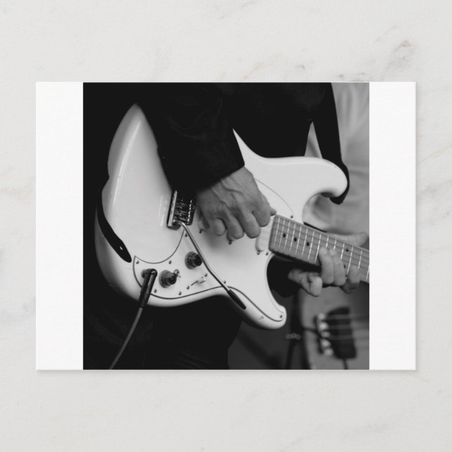 Carte Postale Guitare (Devant)