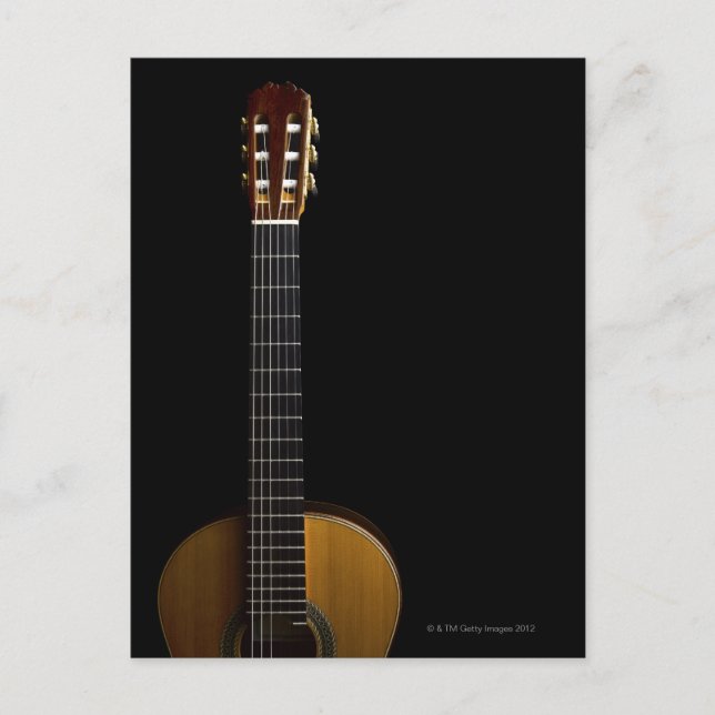 Carte Postale Guitare acoustique 2 (Devant)