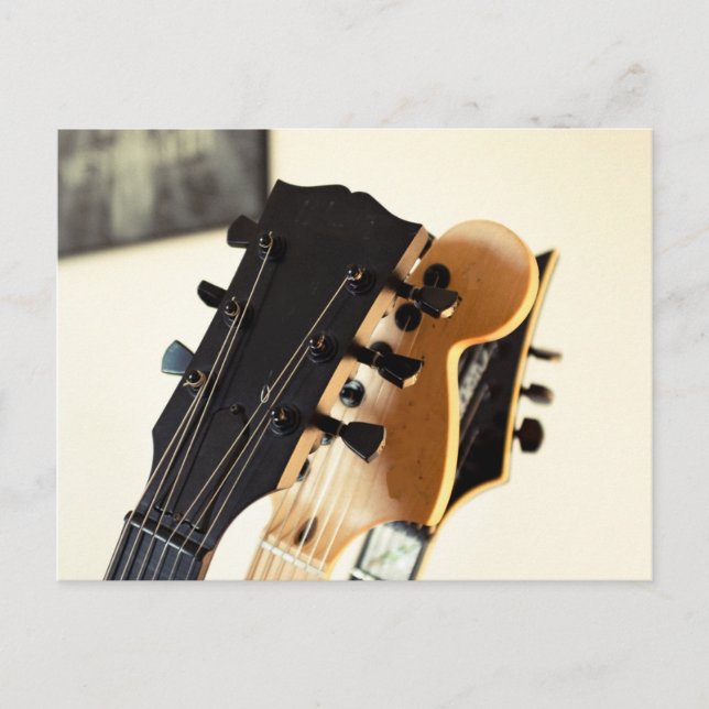Carte Postale Guitare basse merveilleuse (Devant)