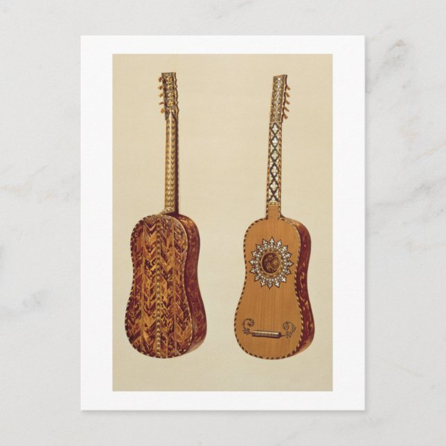 Carte Postale Guitare de Rizzio, de 'Instruments de musique' (co (Devant)