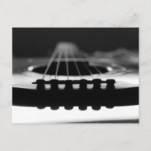 Carte Postale Guitares acoustiques