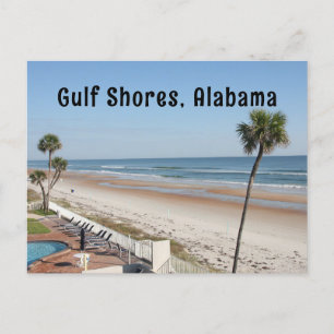 Carte Postale Gulf Shores Alabama États-Unis