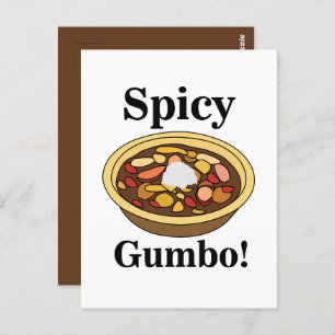 Carte Postale Gumbo Gumbo épicé