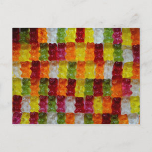 Carte Postale Gummibärchen