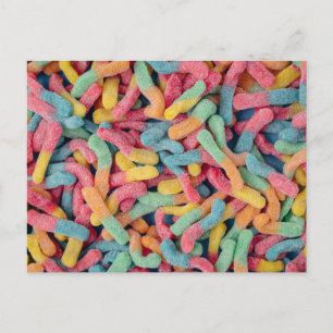 Carte postale Gummy Worms