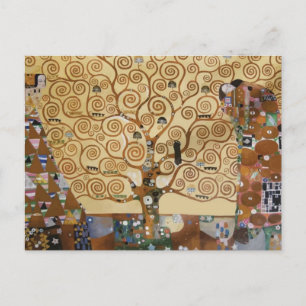 Carte Postale Gustav Klimt Arbre De Vie
