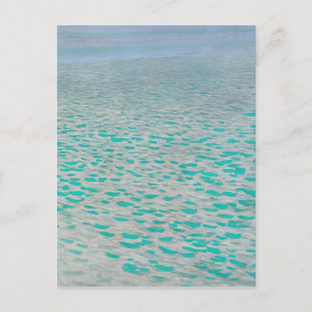 Carte Postale Gustav Klimt - Attersee (Devant)