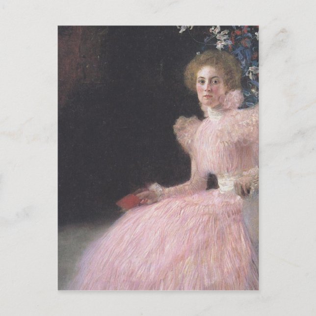 Carte Postale Gustav Klimt - Bildnis Sonja Knips Portrait (Devant)