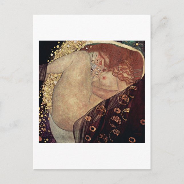 CARTE POSTALE : GUSTAV KLIMT : DANAE : 1917-1918 (Devant)