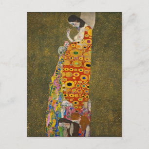 Carte Postale Gustav Klimt - Hope II - Belle oeuvre