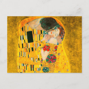 Carte Postale Gustav Klimt Le Baiser