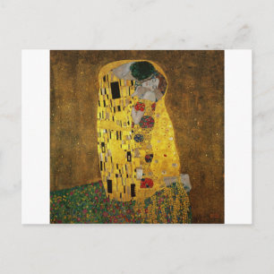 Carte Postale Gustav Klimt Le Baiser