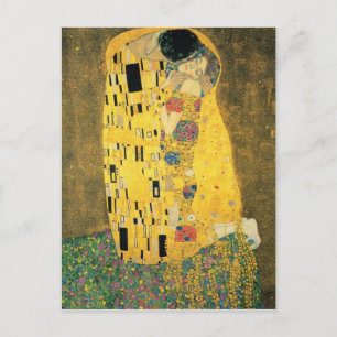Carte Postale GUSTAV KLIMT - Le baiser 1907