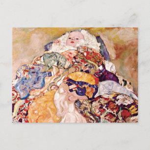 Carte Postale Gustav Klimt - Le Berceau - Nouveau-né