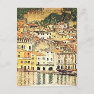 Carte Postale Gustav Klimt - Malcesine sur le lac de Garde