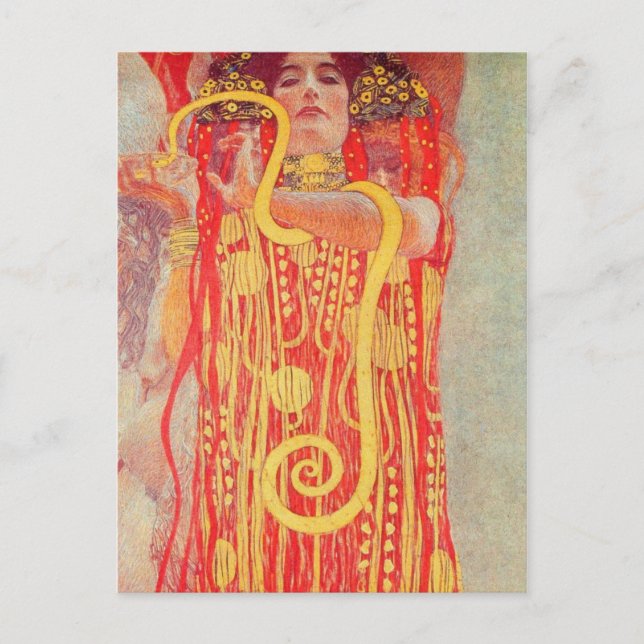 Carte Postale Gustav Klimt - Medizin (Devant)