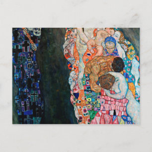Carte Postale Gustav Klimt - Mort Et Vie