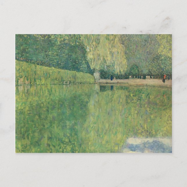 Carte Postale Gustav Klimt - Parc de Schönbrunn (Devant)