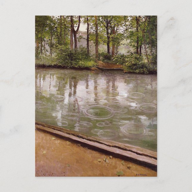 Carte Postale Gustave Caillebotte (Devant)