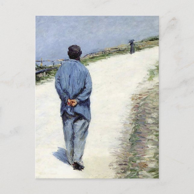 Carte Postale Gustave Caillebotte (Devant)