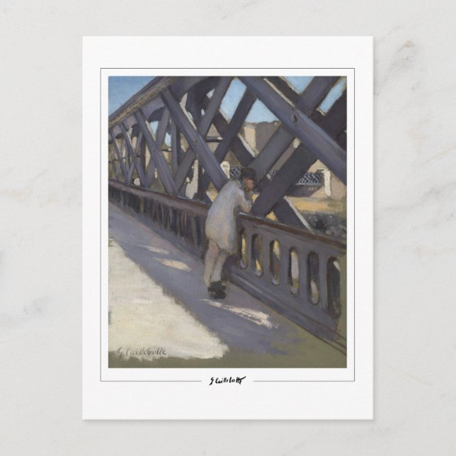 Carte Postale Gustave Caillebotte #209 - Beaux-Arts (Devant)