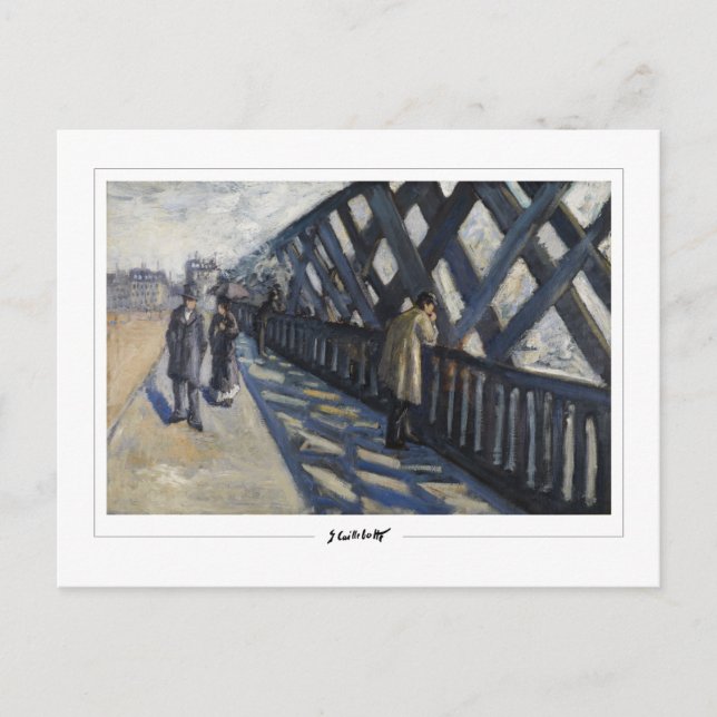 Carte Postale Gustave Caillebotte #298 - Beaux-Arts (Devant)