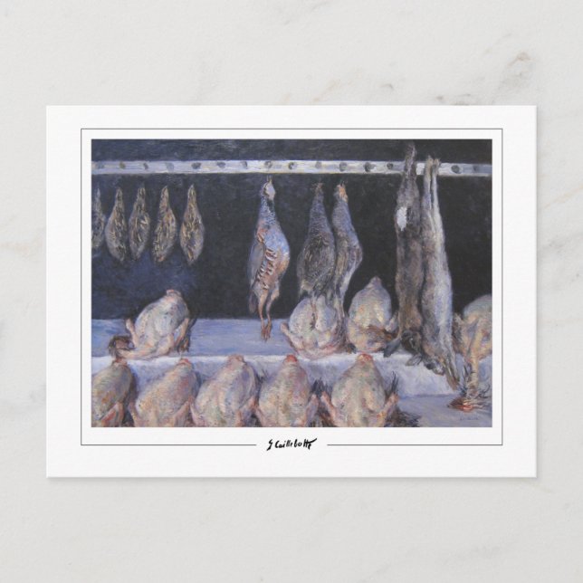 Carte Postale Gustave Caillebotte #348 - Beaux-Arts (Devant)