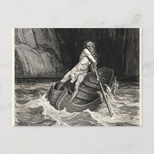 Carte Postale Gustave Dore - Dante Alighieri - Inferno (Devant)