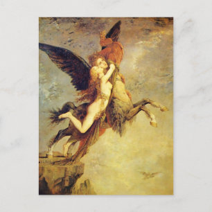Carte Postale Gustave Moreau : La Chimera