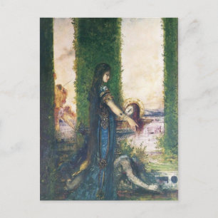 Carte Postale Gustave Moreau : Salomé dans le jardin