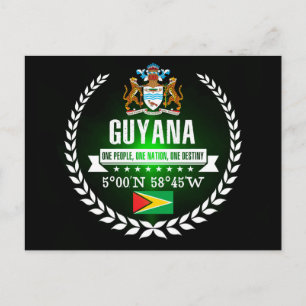 Carte Postale Guyana