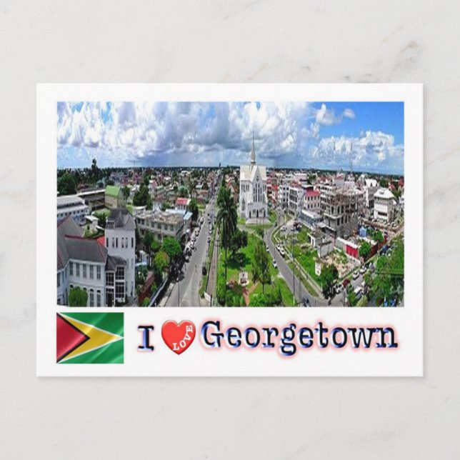 Carte Postale Guyana - Georgetown - I Love - (Devant)