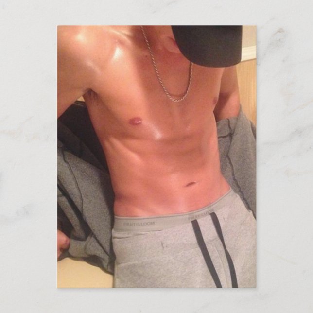 Carte Postale Gym Stud (Devant)