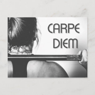 Carte Postale Gymnase Bodybuilding Fitness Motivational