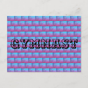 Carte postale GYMNAST - Cadeau Gymnastique