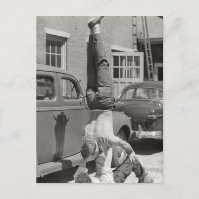 Carte Postale Gymnaste (Devant)