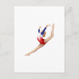 Carte Postale Gymnaste