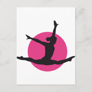 Carte Postale gymnaste