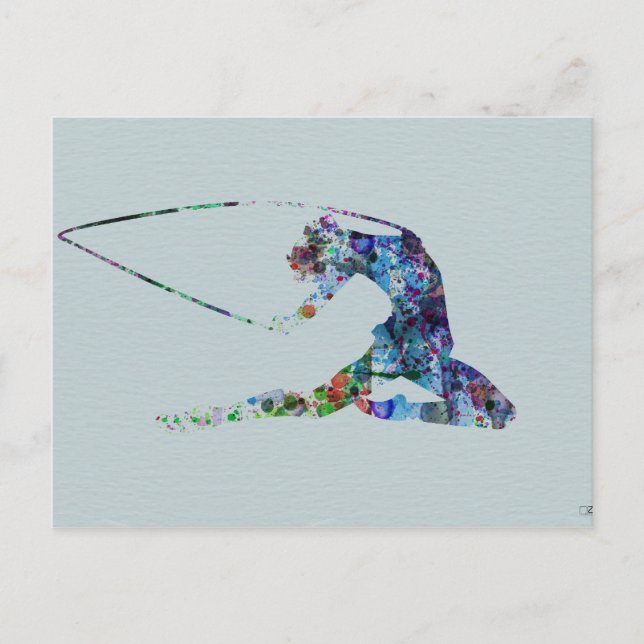 Carte Postale Gymnastique (Devant)