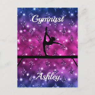 Carte Postale Gymnastique de flamme