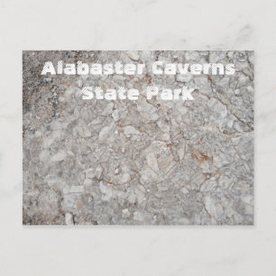 Carte Postale Gypsum Rock, Alabaster Caverns State Park, OK