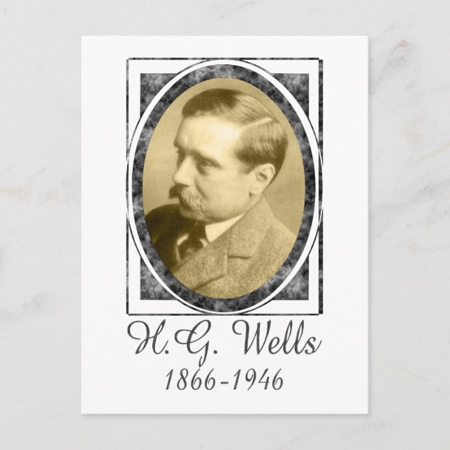Carte Postale H. G. Wells (Devant)