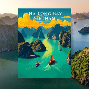 Carte Postale Ha Long Bay Vietnam Pittoresque Travel