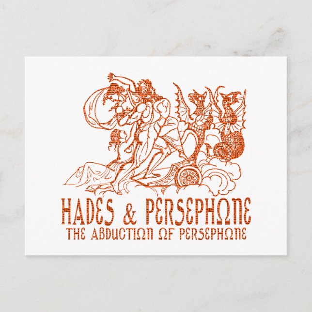 Carte Postale Hadès et Perséphone (Devant)