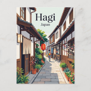 Carte Postale Hagi, ruelle du Japon